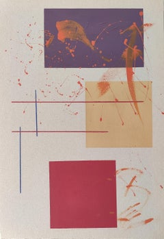 ABSTRACT Geometric Colors Artwork Contemporary Artist Valerie Hudtwalcker 2024