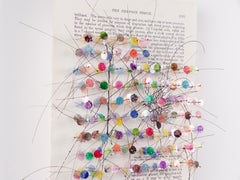 Trabajo en 3D sobre páginas de libros encontradas: 'Tejido Nervioso 1