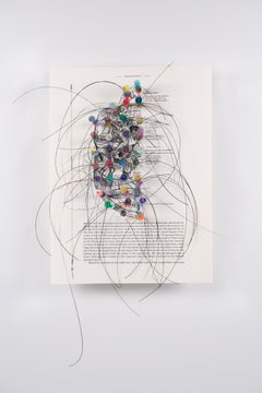 3D Work on paper: 'The Human Skull, Left Side'