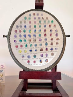 Antique Fingerprint Mirror (Stand not included)