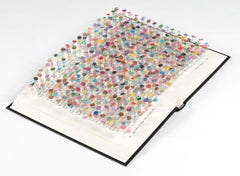 Fingerprint Book Sculpture: 'Between the World and Me" by Ta-Neshisi Coates