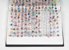 Libro-scultura con impronte digitali: 'Lettere a un giovane poeta'".