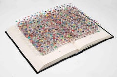 Fingerprint Book Sculpture: 'The Handmaid's Tale" by Margaret Atwood