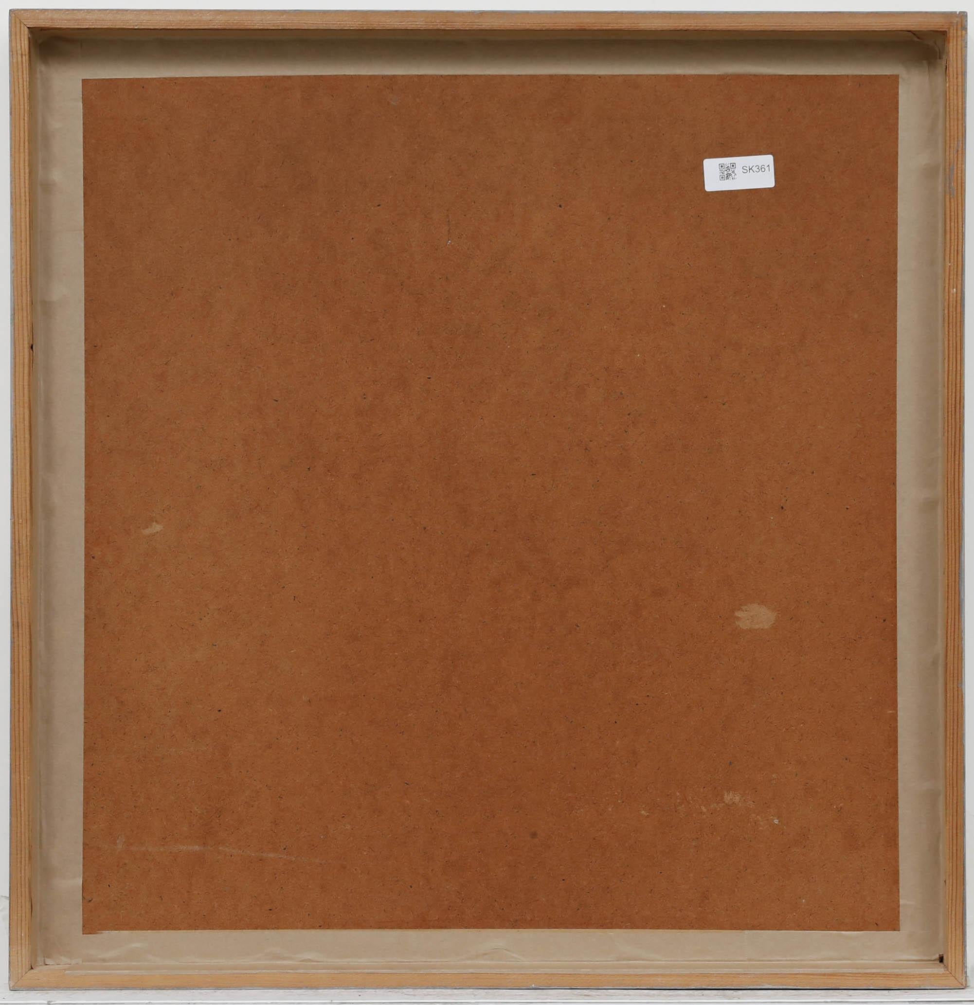 Valerie Thornton (1931-1991), aquatinte du 20e siècle encadrée, étude d'une église 1