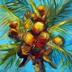 Coconuts 2, Painting, Oil on Canvas