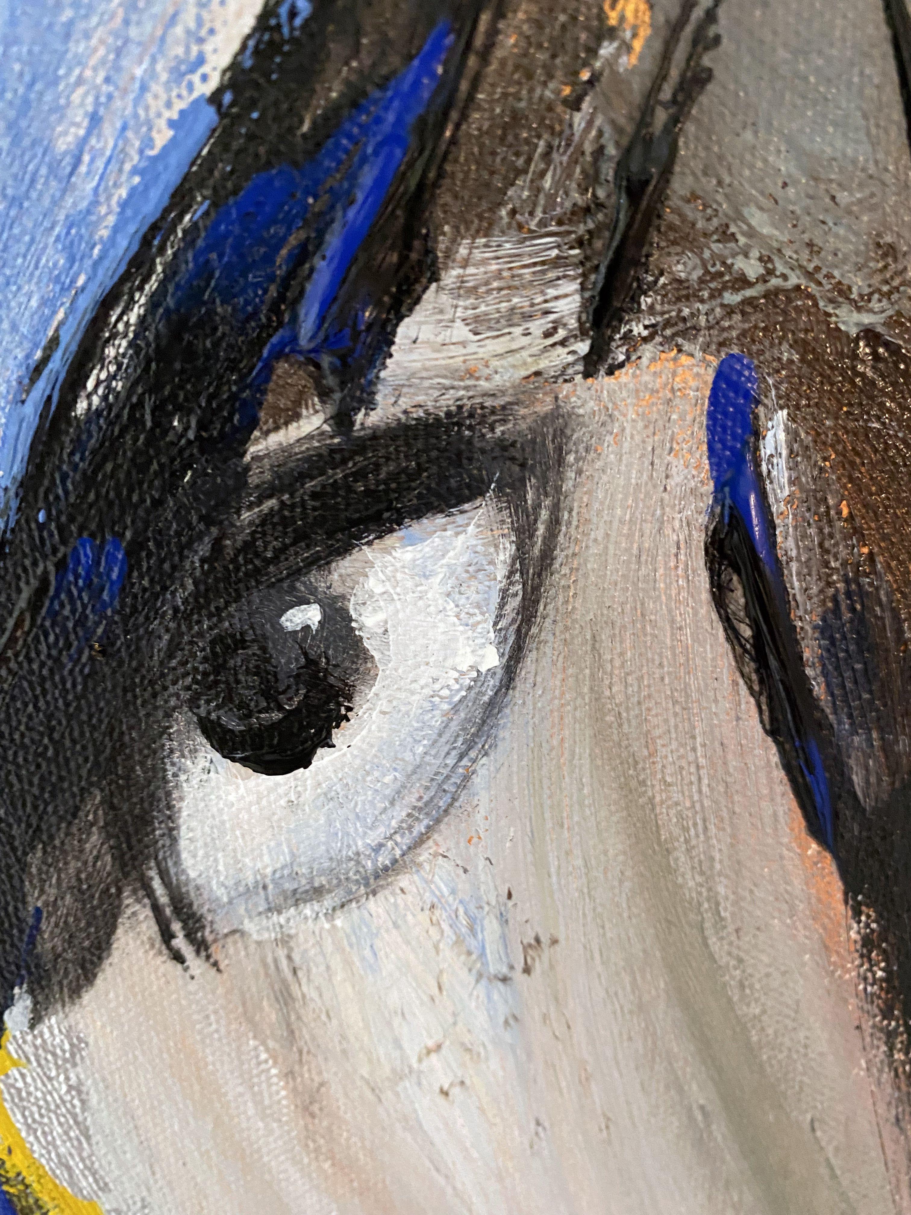 Eyes on Us, Painting, Acrylic on Canvas For Sale 3