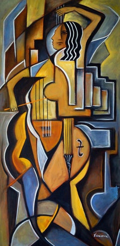 Femme, Painting, Oil on Canvas