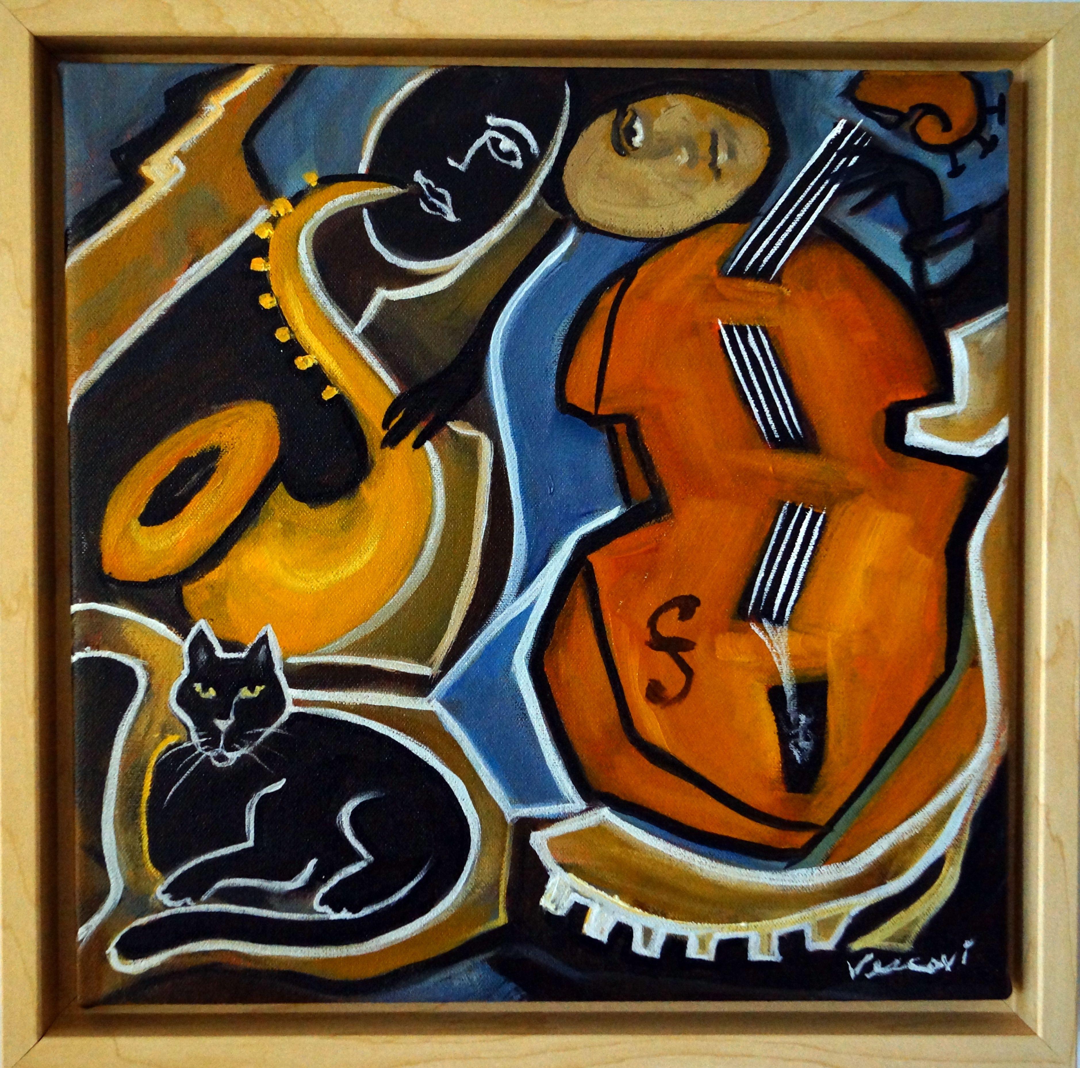 picasso jazz painting