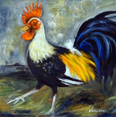 Le Coq, Painting, Oil on Canvas