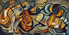MUSICA, Pittura, Olio su tela