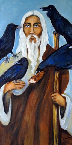 Prophet Elijah, Painting, Oil on Canvas