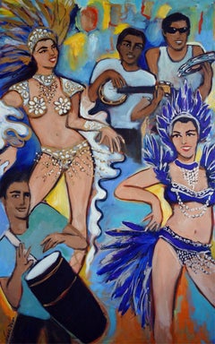 Samba, Painting, Oil on Canvas