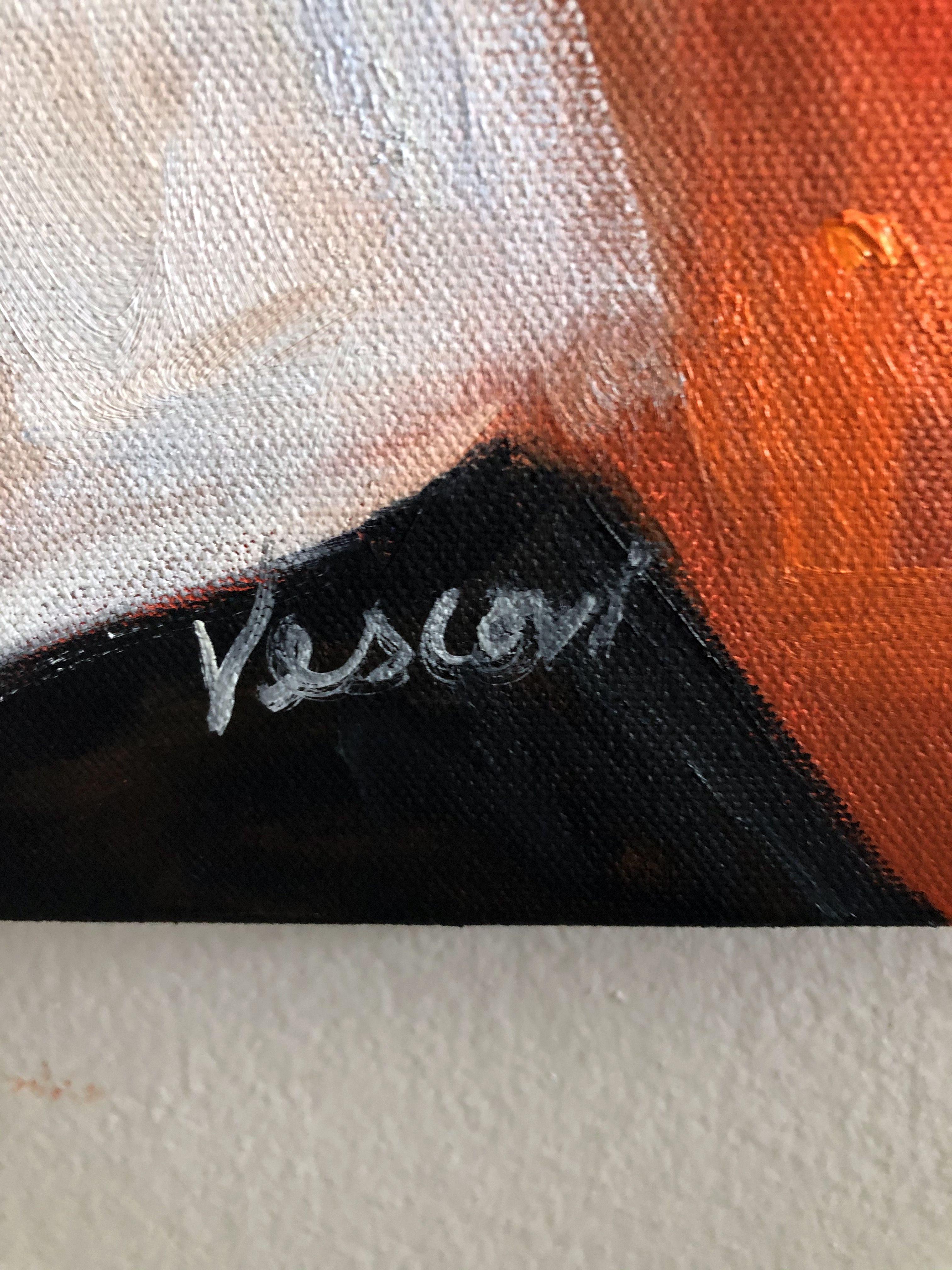 Sizzle, peinture, huile sur toile en vente 1