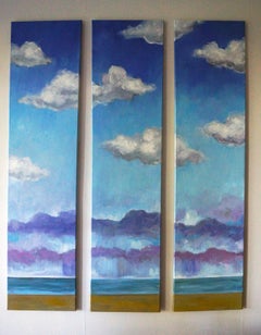 Used Sky, Painting, Oil on Canvas