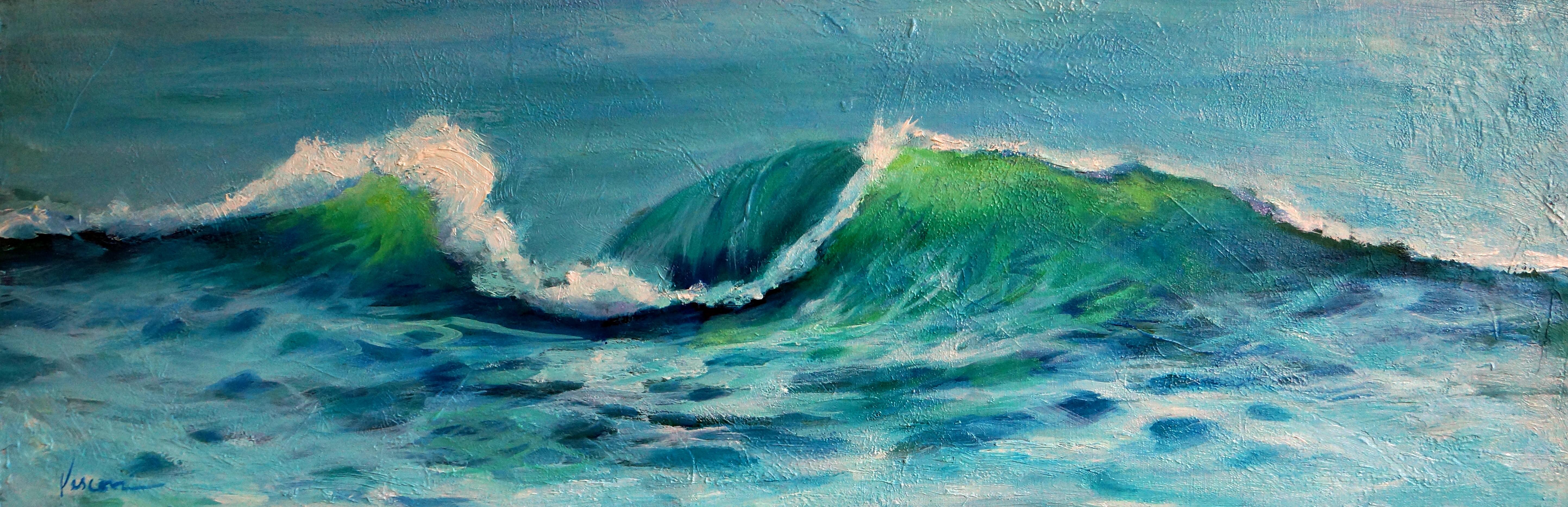 that one wave painting