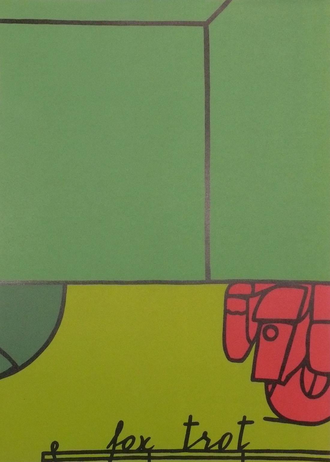 Valerio Adami Farbe Lithographien 16,5 