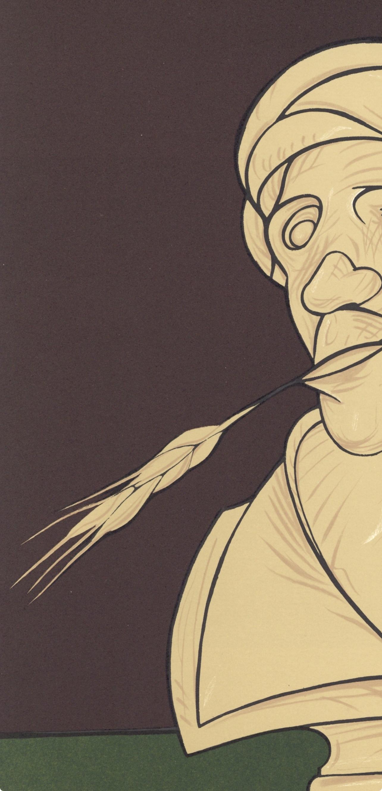 Adami, Komposition, Derrière le miroir (nach) (Pop-Art), Print, von Valerio Adami
