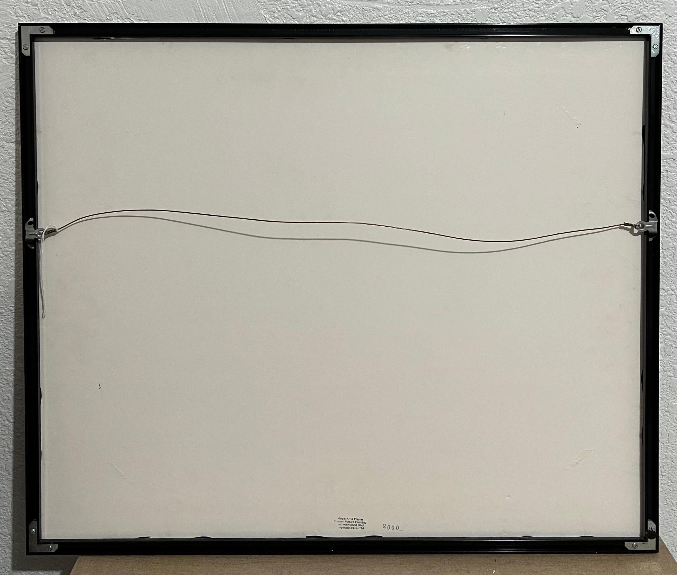 Italian Post Modern Pop Art Lithograph Silkscreen Valerio Adami Galerie Maeght For Sale 6