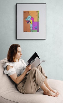 Composición sin título IV (Maeght, Contorno marcado, Figuración narrativa)