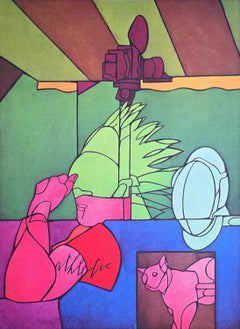 Composizione senza titolo VII (Maeght, Contorni decisi, Figurazione narrativa)