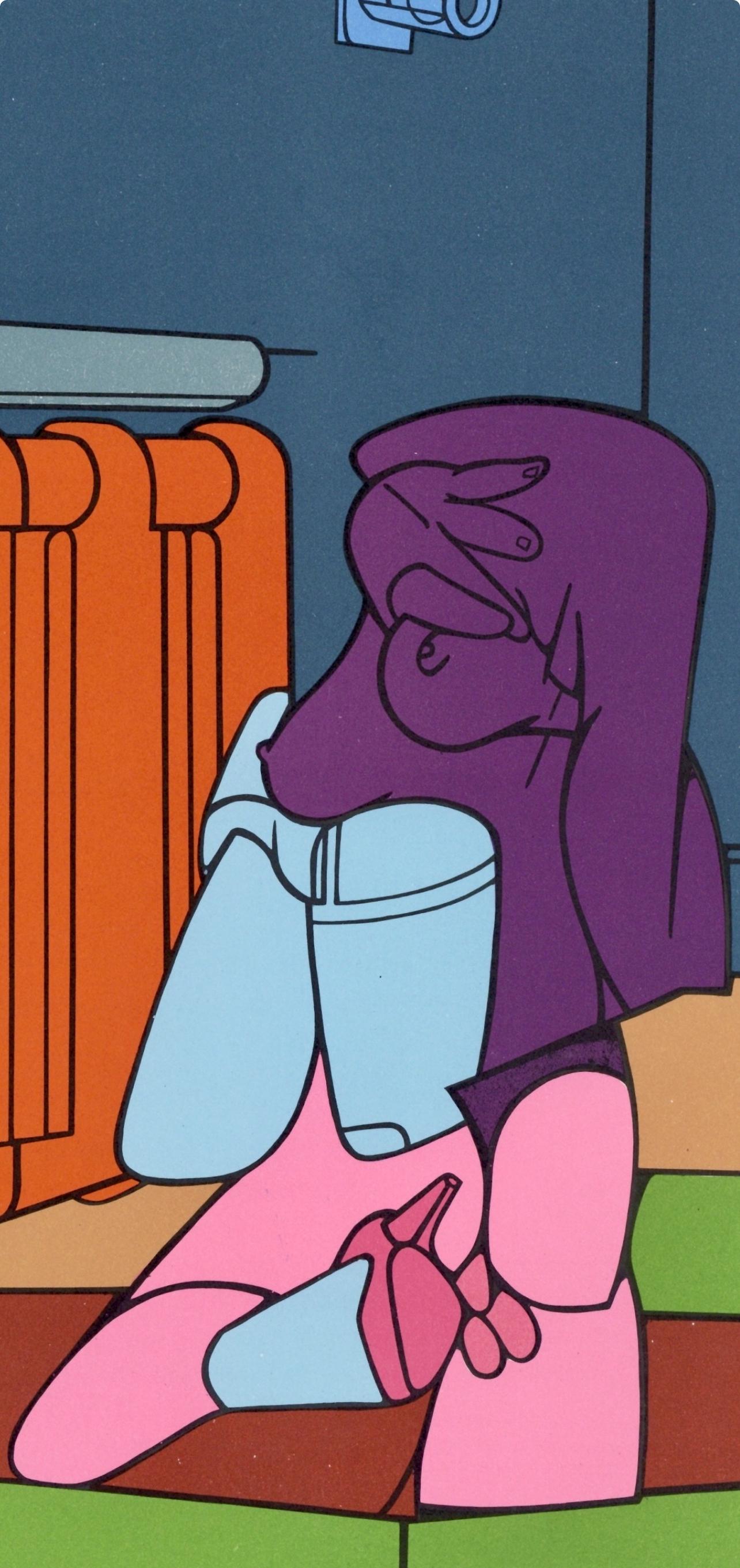 Valerio Adami, Composition, L'édition de tête (after) For Sale 1