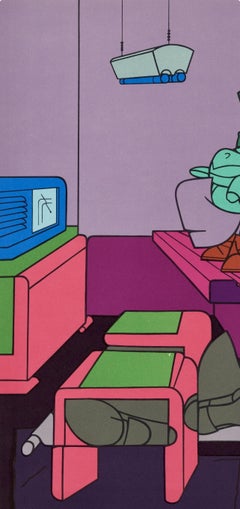 Valerio Adami, Composition, L'édition de tête (d'après)