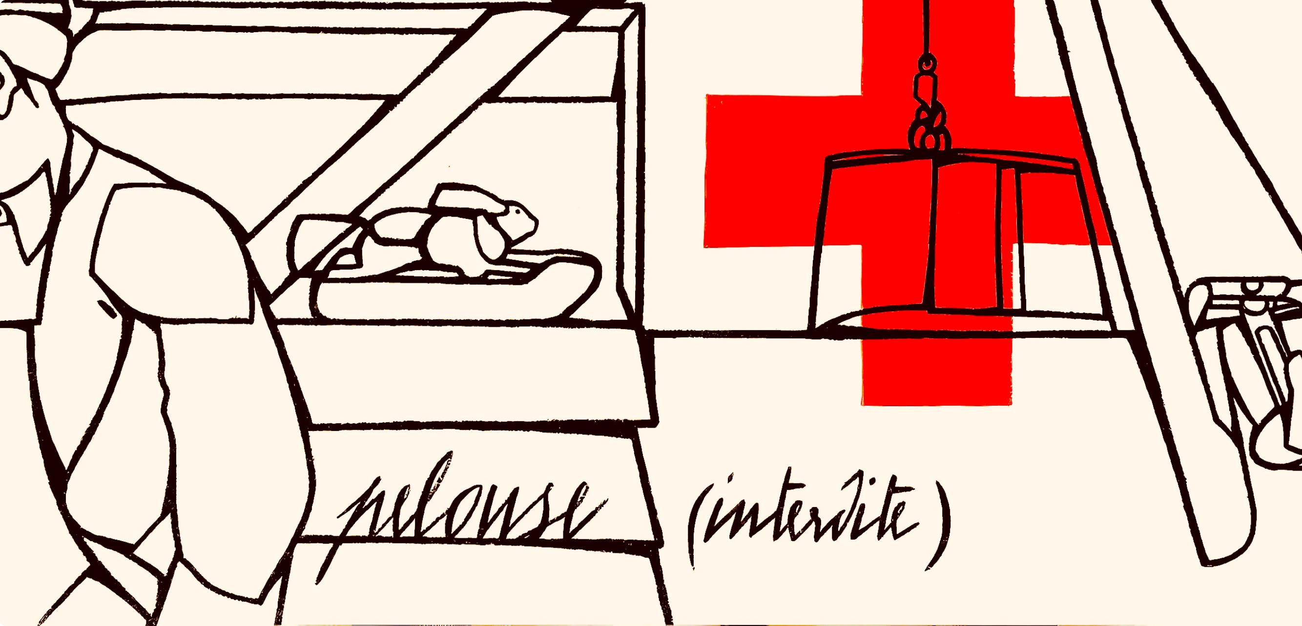 Valerio Adami, Komposition, L'édition de tête (nach) im Angebot 2