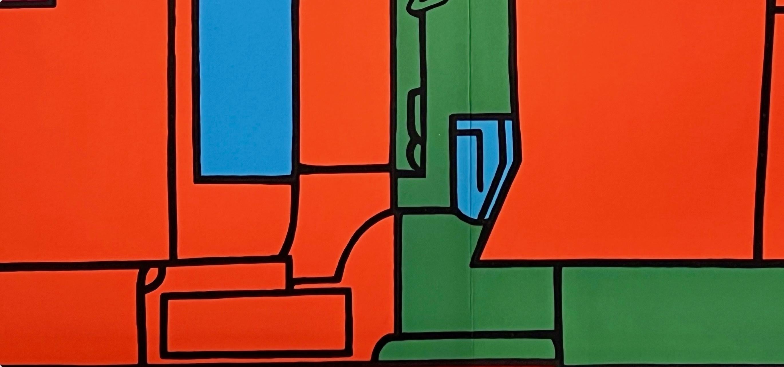 Valerio Adami, Composition, L'édition de tête (d'après) en vente 3