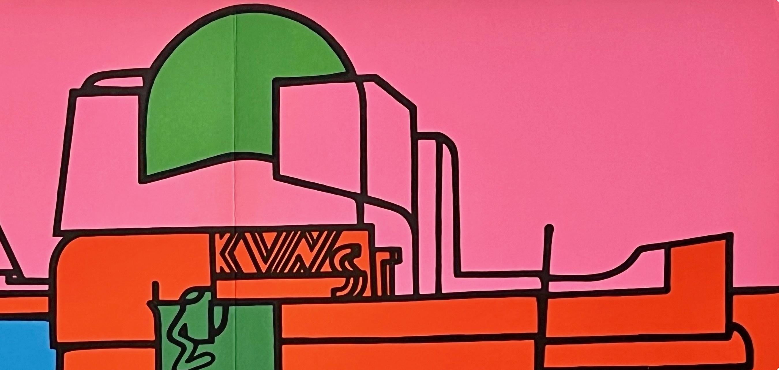 Valerio Adami, Composition, L'édition de tête (d'après) en vente 4