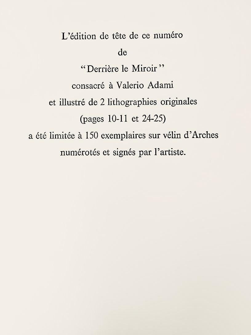 Valerio Adami, Komposition, L'édition de tête (nach) im Angebot 4