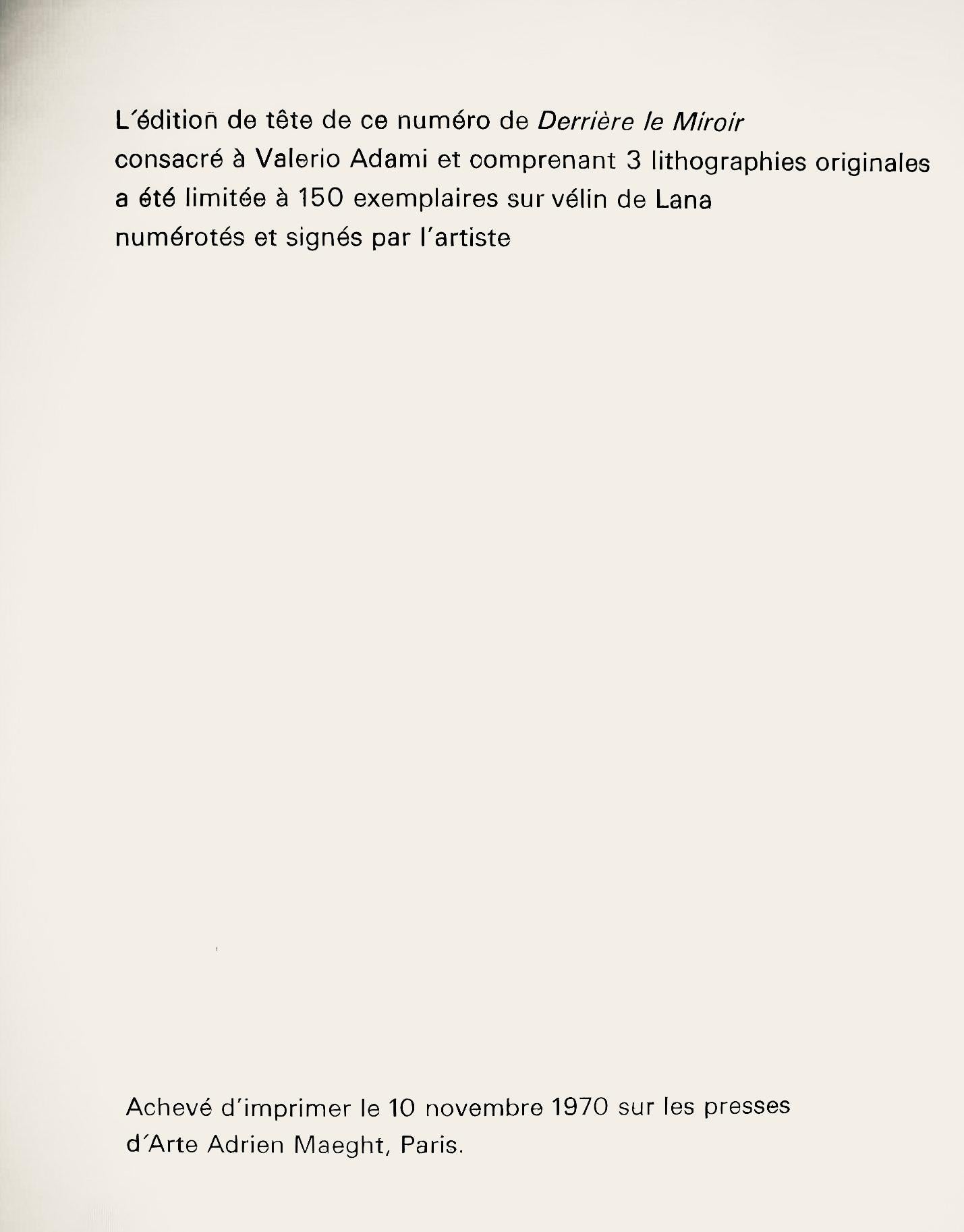 Valerio Adami, Composition, L'édition de tête (d'après) en vente 5