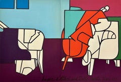 Valerio Adami, Composizione, L'édition de tête (dopo)