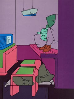 Valerio Adami, Komposition, L'édition de tête (nach)