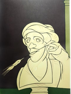 Valerio Adami - Lithographie originale