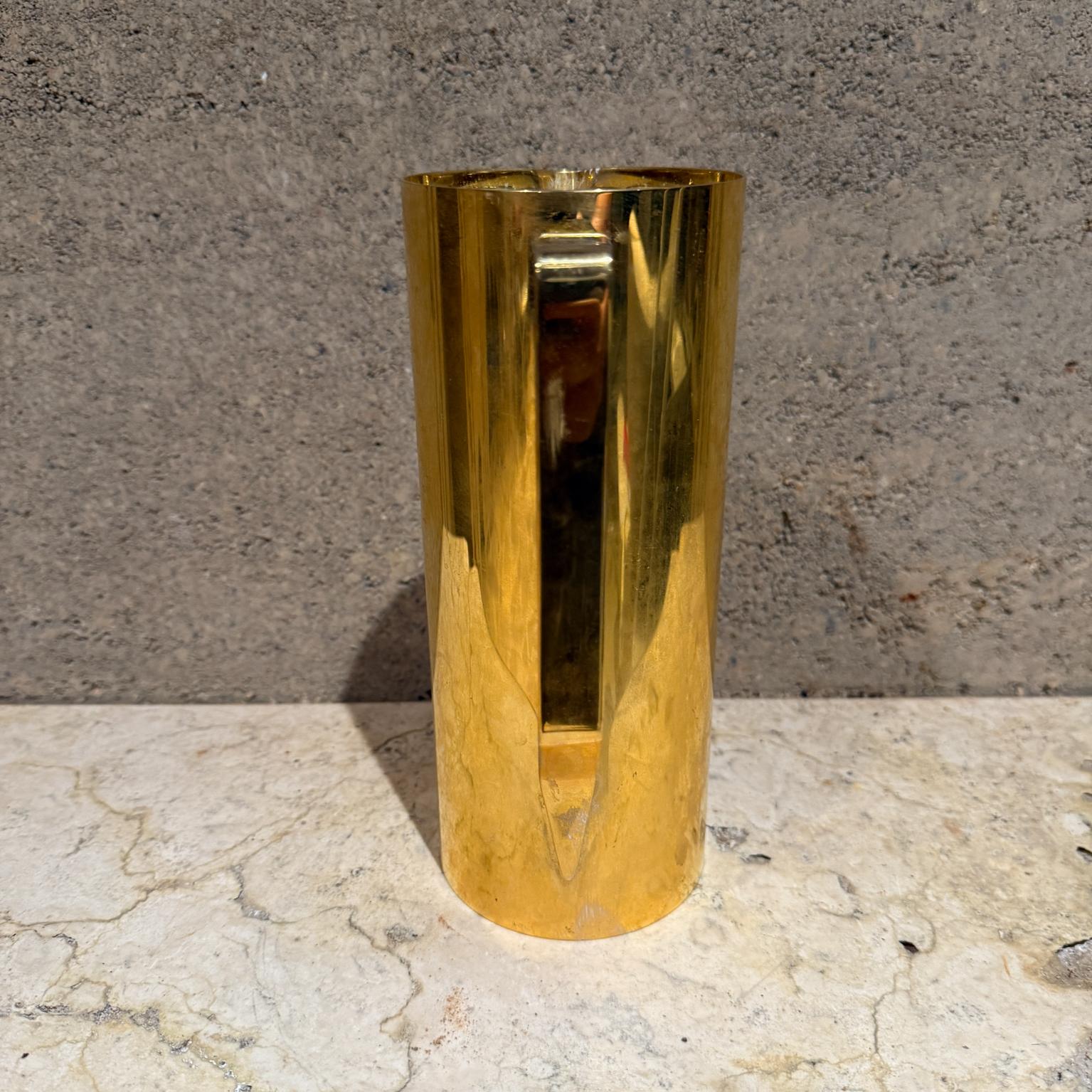 Fine XX secolo Brocca di Valerio Albarello placcata in oro Hollywood Regency in vendita