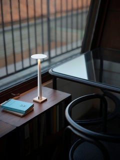 Valerio Sommella Portofino LED 2700K Table Lamp in Matte Black Marble Base