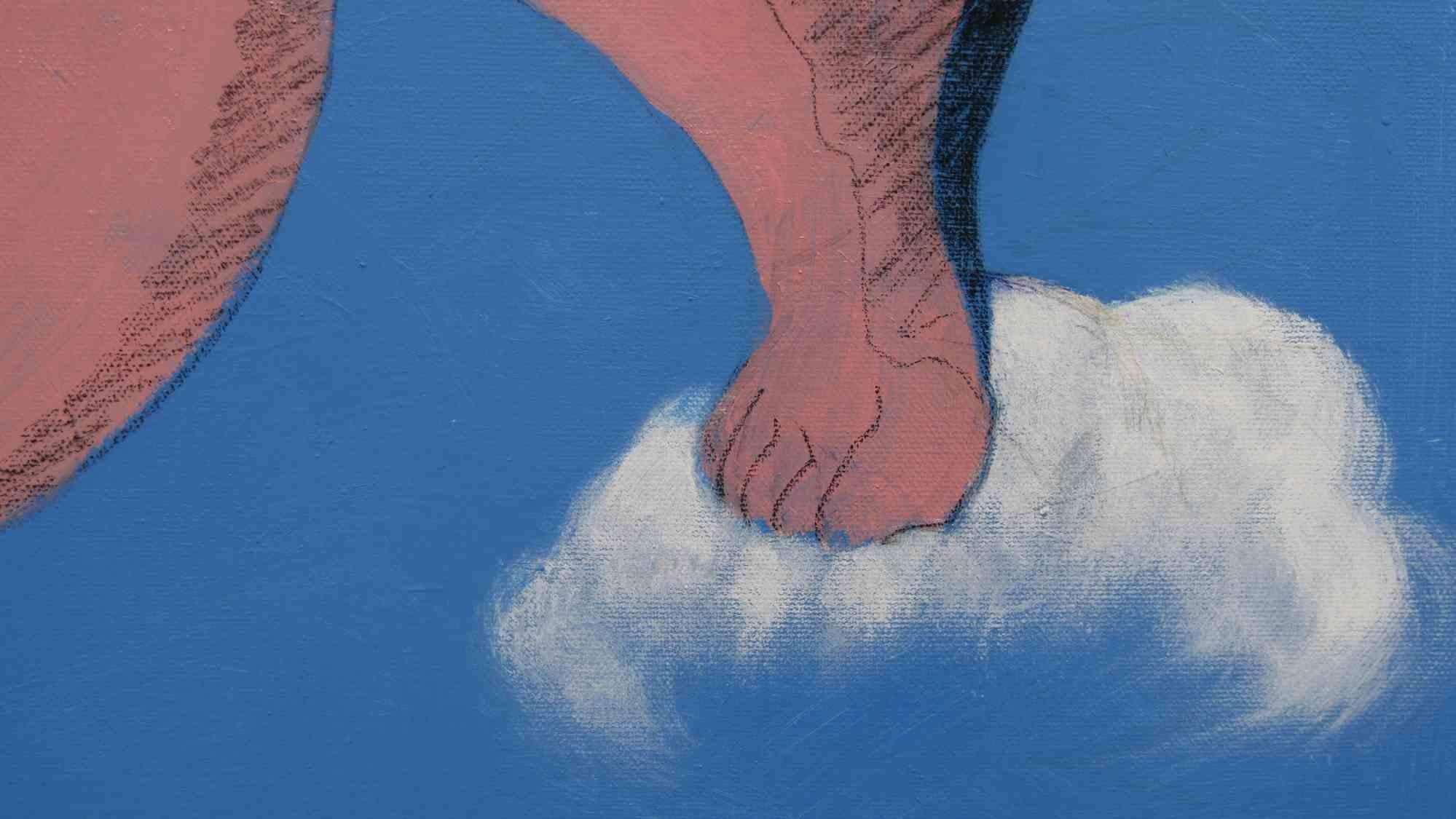 Peinture à l'huile « It's Over » de Valeriya Shebelnichenko - 2023 en vente 2