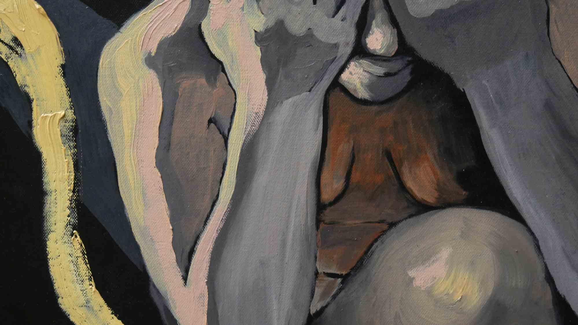 Kasîta - Painting by Valeriya Shebelnichenko - 2023 For Sale 3