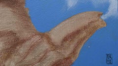 Satyr - Oil Painting by Valeriya Shebelnichenko - 2023