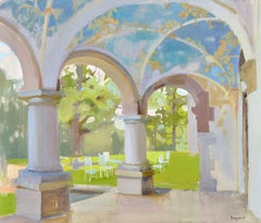 Cesvaine Castle. 2025. Canvas, oil. 60x70 cm. Signed.