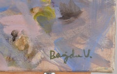In the April sun. 2025. Canvas, oil. 60x80 cm. Signed.
