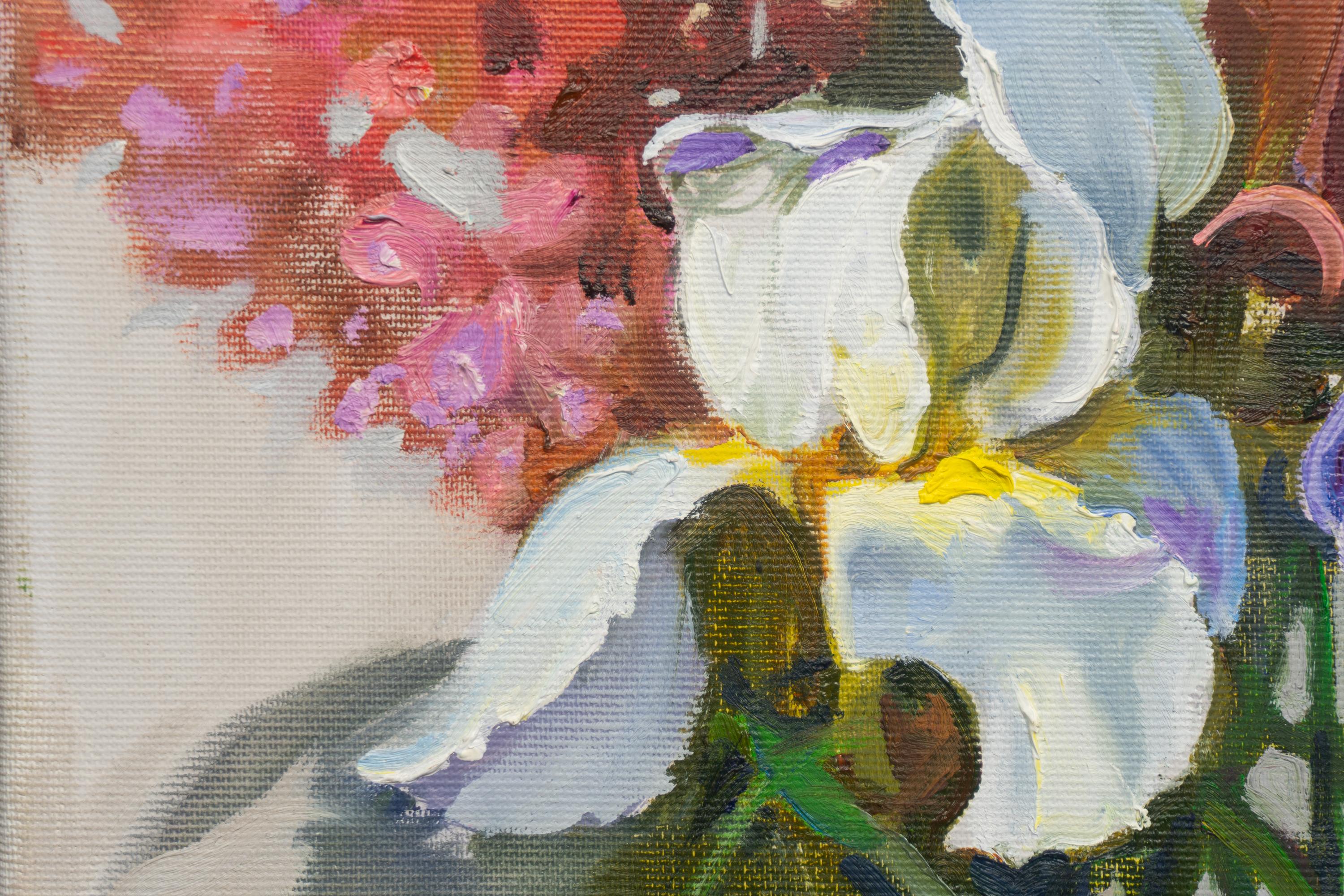 Iris - Painting de Valery Bayda 