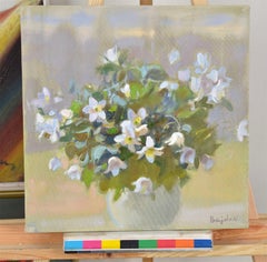 Ramo de primavera. 2024. Lienzo, óleo. 30 x 30 cm