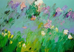 Morning - nature modern impressionism expressionism oil painting original art