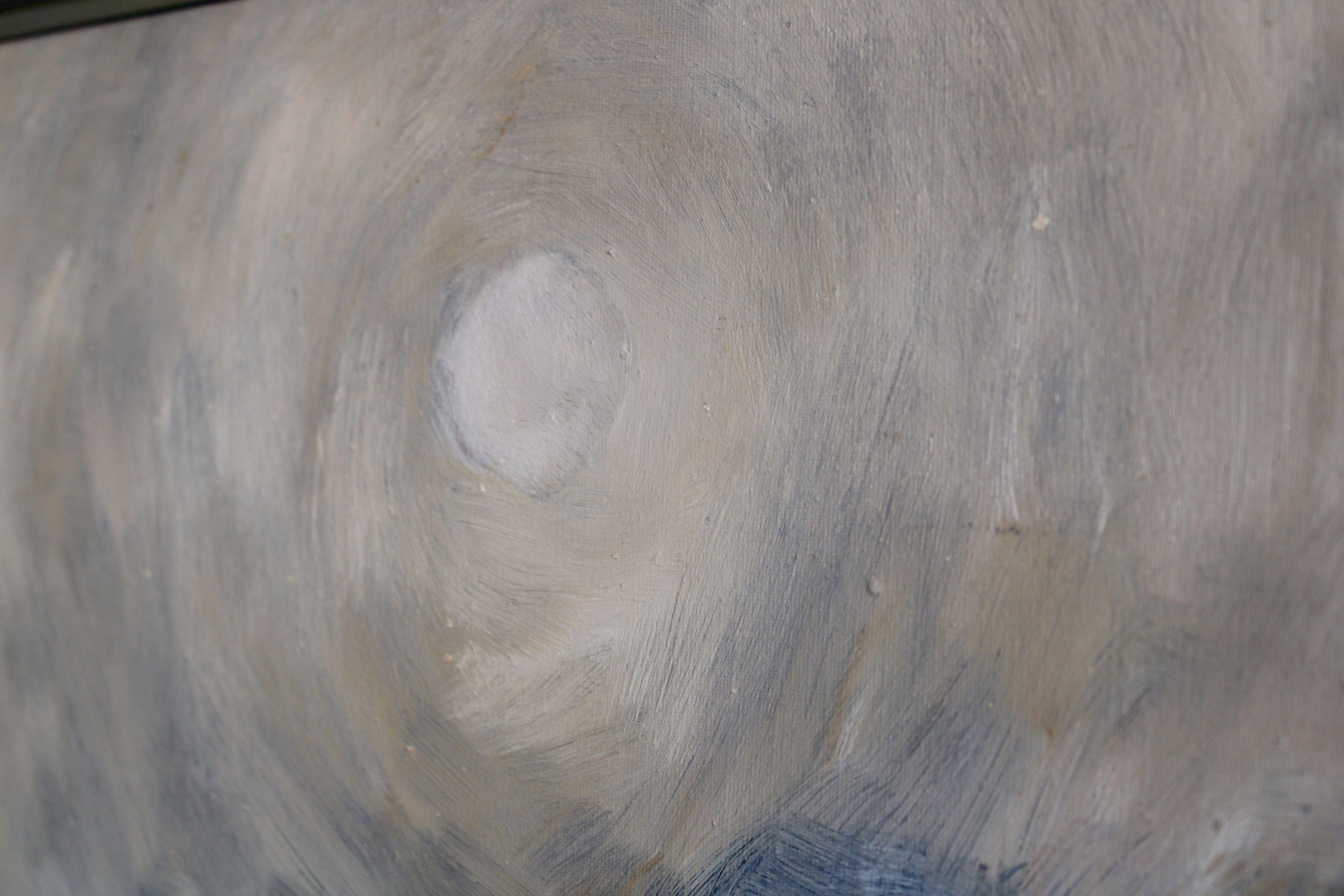 Marzo. 1989. Olio su tela, 80x90 cm in vendita 7