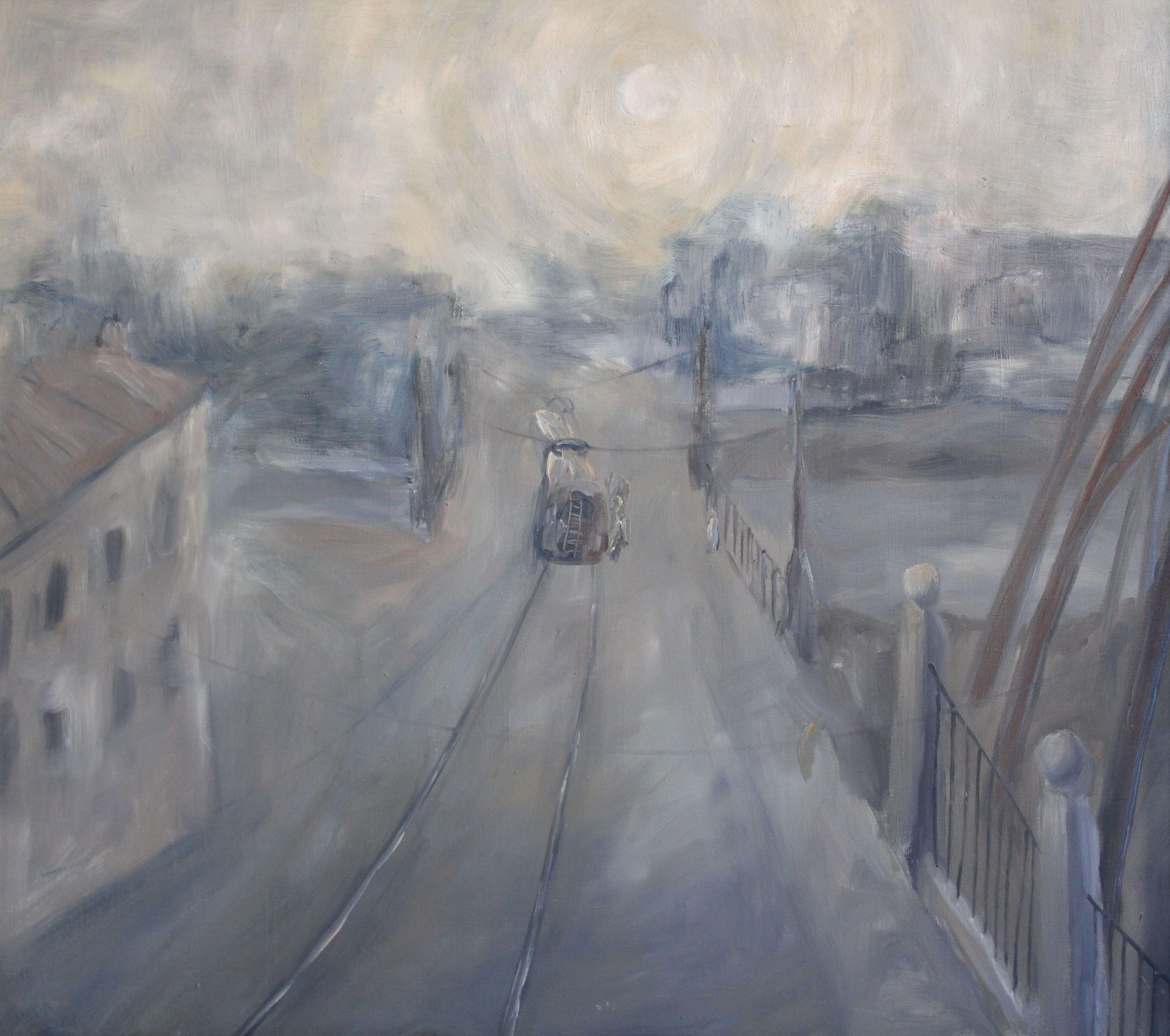Marzo. 1989. Óleo sobre lienzo, 80x90 cm