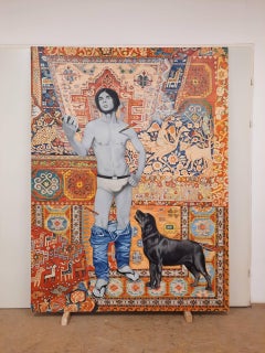 "Selfie from saint Sebastian" ( in memory of Rudolf Nureyev)