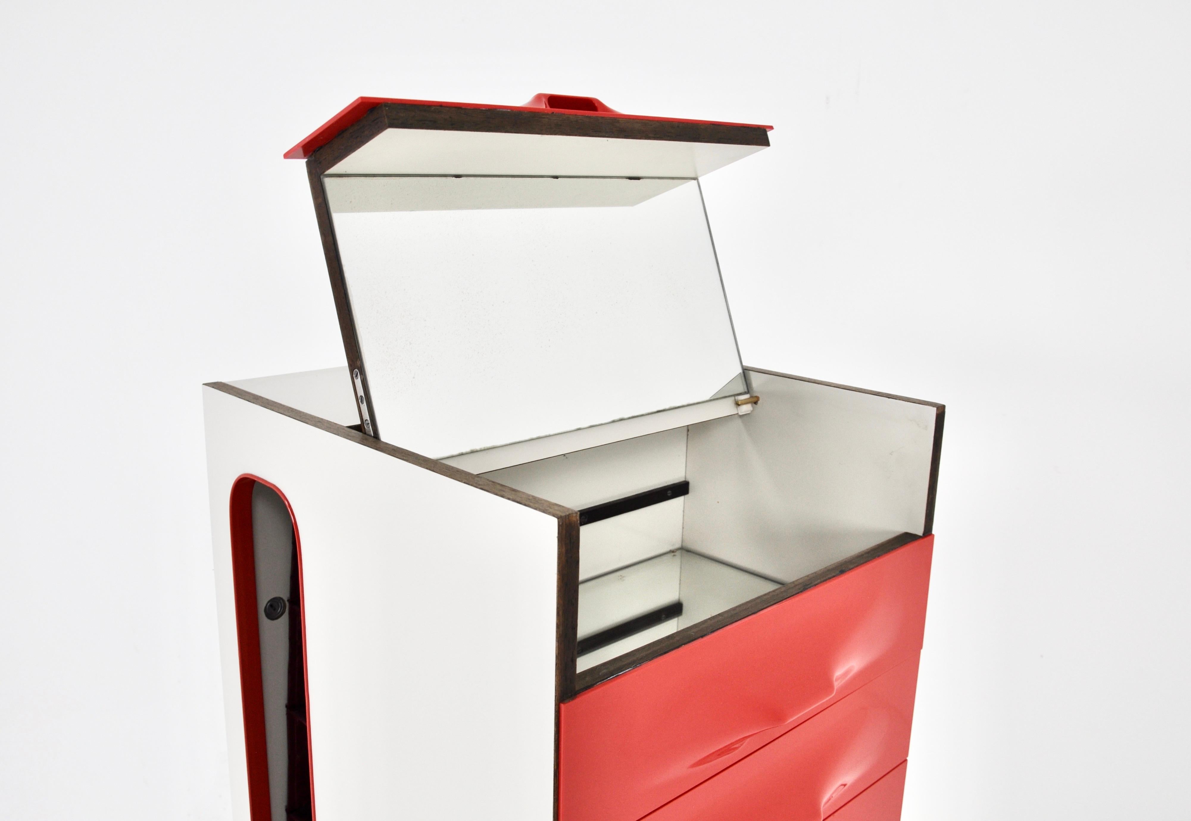 Valet Cabinet DF 2000 by Raymond Loewy for Doubinsky Frères, 1960s For Sale 3