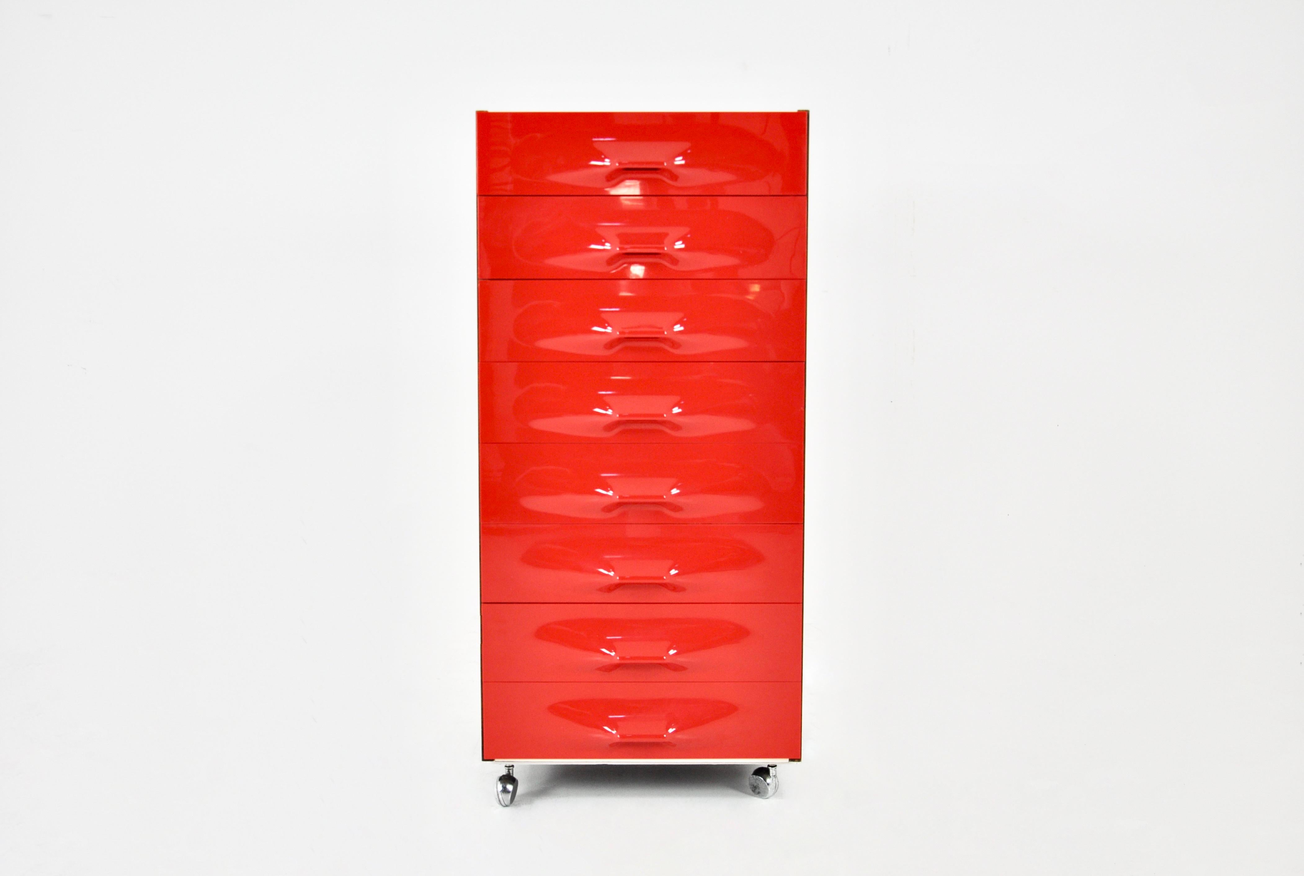 French Valet Cabinet DF 2000 by Raymond Loewy for Doubinsky Frères, 1960s For Sale
