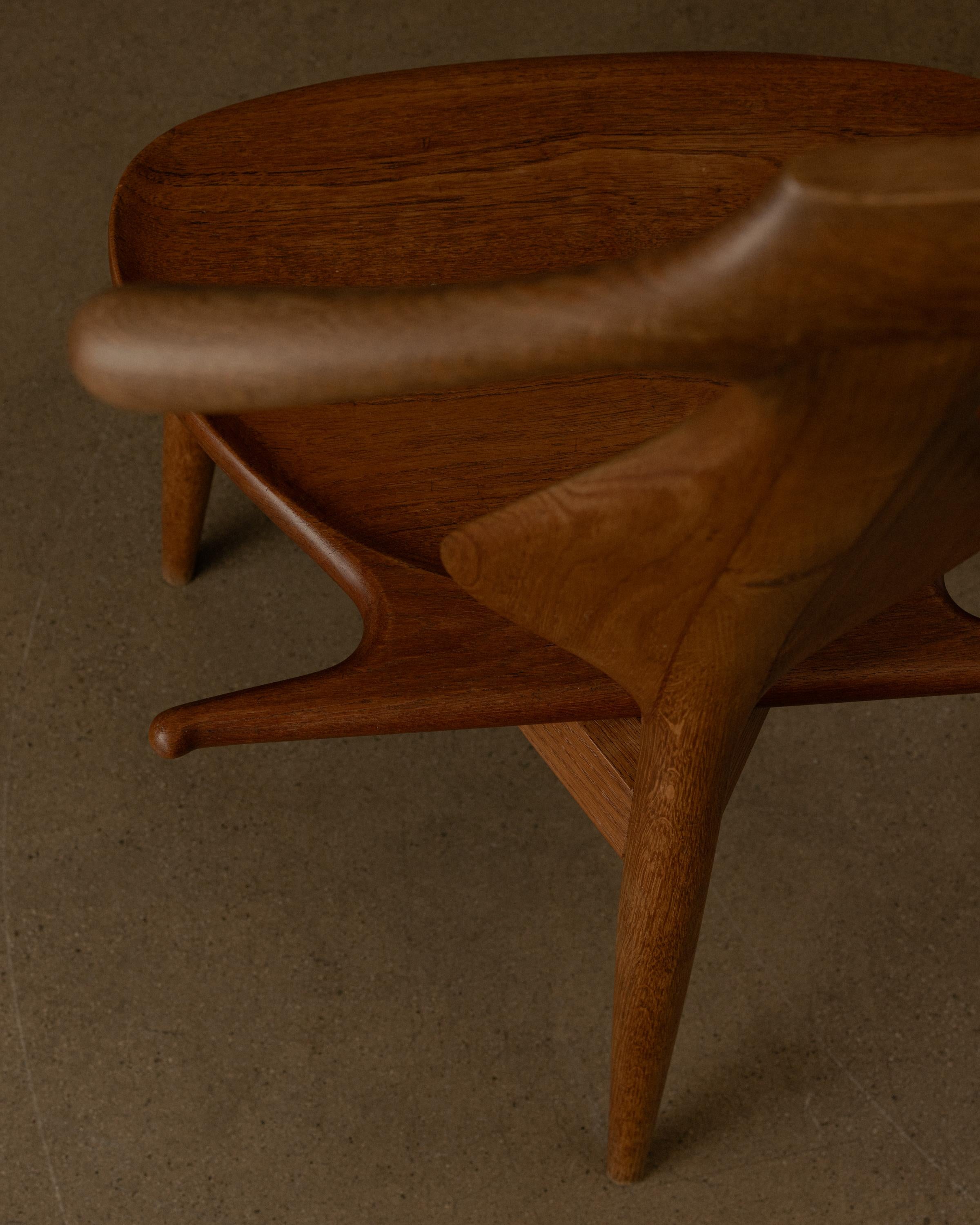 Oak Valet Chair by Hans Wegner For Sale